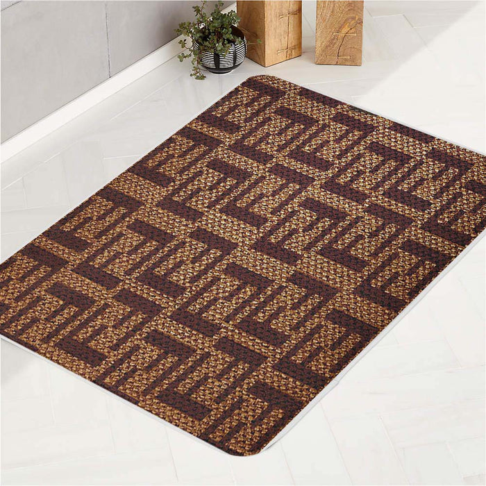 fendi brown bath rugs