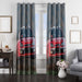 citroen total car racing window Curtain