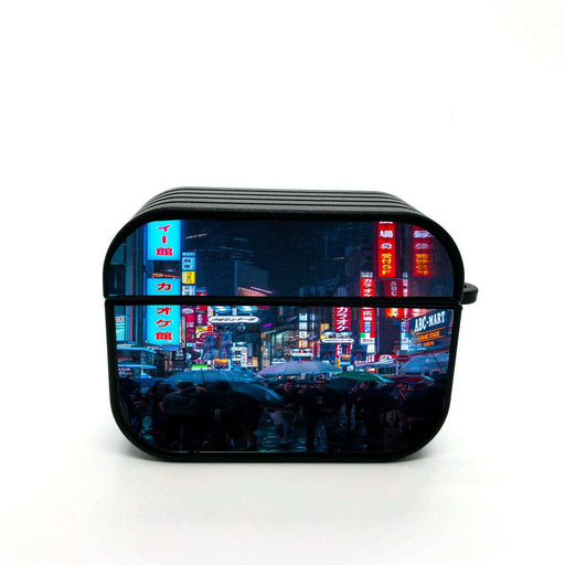 city aethetic japan vaporwave airpods case