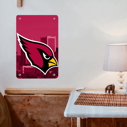 city arizona cardinals red Poster Metal print wall art