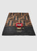 FENDI ROMA BROWN PATTERN soft fleece blanket