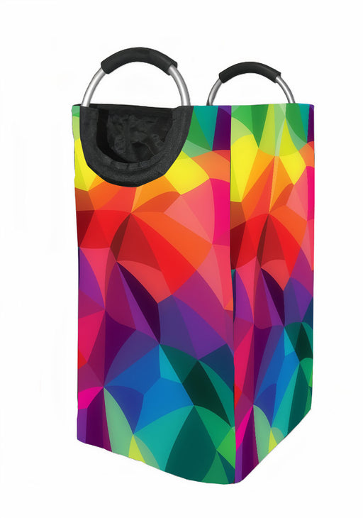 colors rainbow asymmetric pattern Laundry Hamper | Laundry Basket