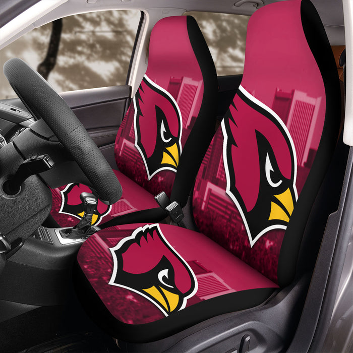 city arizona cardinals red Car Seat Covers