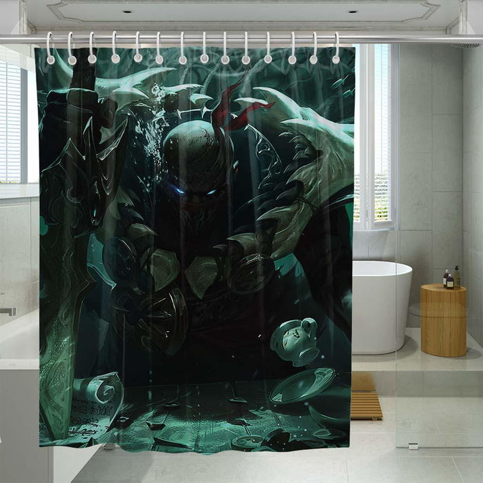 clarence animation cartoon shower curtains