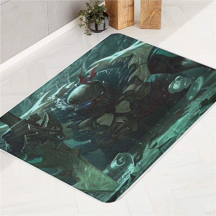 classic pyke splash  game character bath rugs