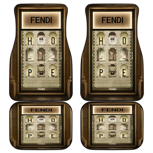 fendi roma hope Car floor mats Universal fit