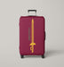 cleveland cavaliers sword nba team Luggage Covers | Suitcase