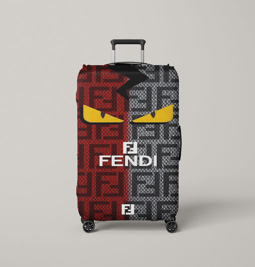 fendi wallpaper Luggage Cover | suitcase
