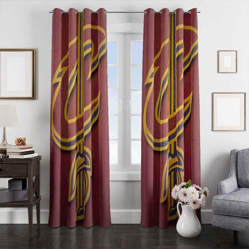 cleveland cavaliers window curtains