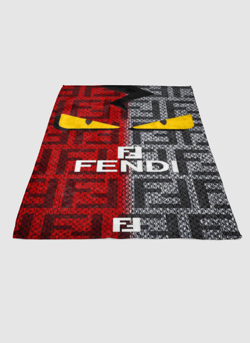 fendi wallpaper soft fleece blanket