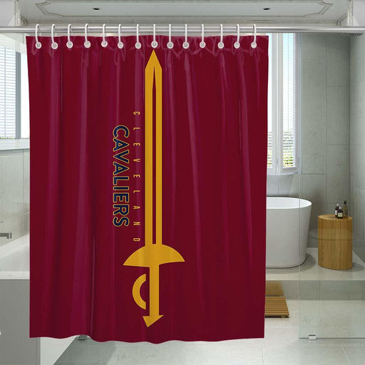 cleveland cavaliers shower curtains