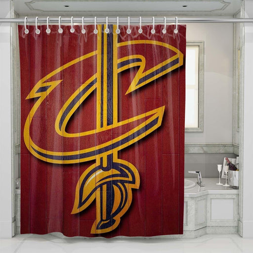 cleveland cavaliers shower curtains