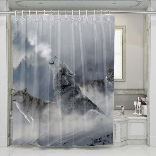 cold wolf shower curtains