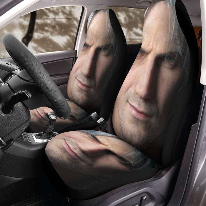 close up dante graphic devil may cry Car Seat Covers