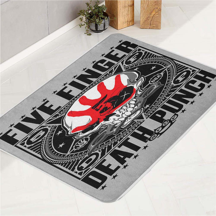 Five finger death punch #1 bath rugs