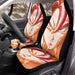 close up pink goku fusion Car Seat Covers