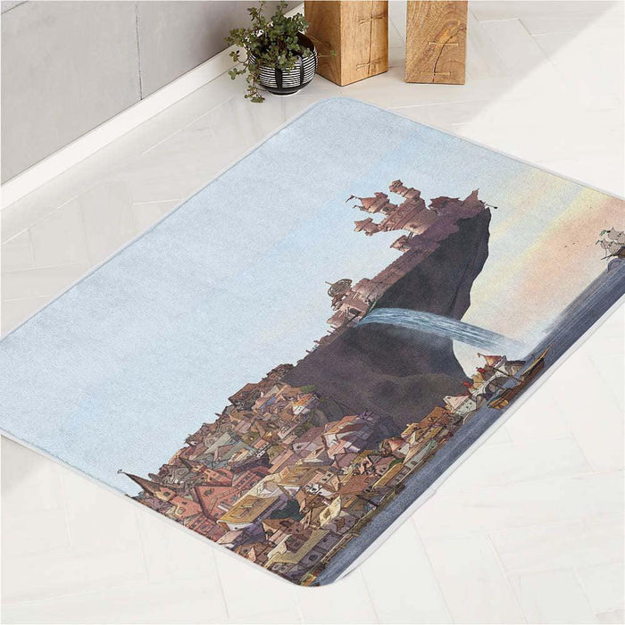 city of disenchantment cartoon bath rugs