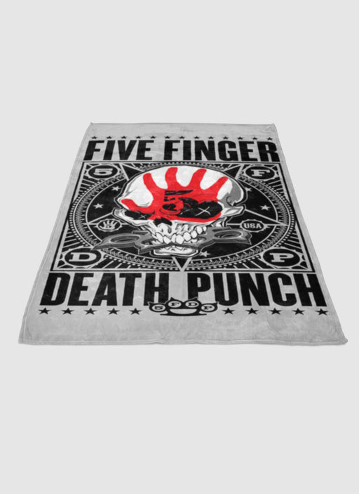 Five finger death punch #1 soft fleece blanket