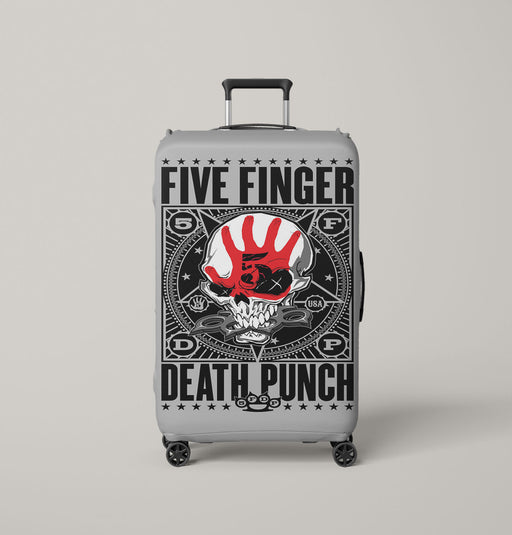 five finger death punch #1 Luggage Cover | suitcase