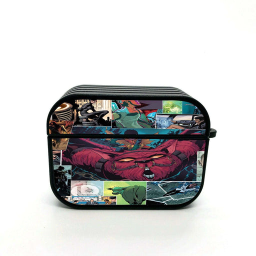 collage art comic dc airpods case