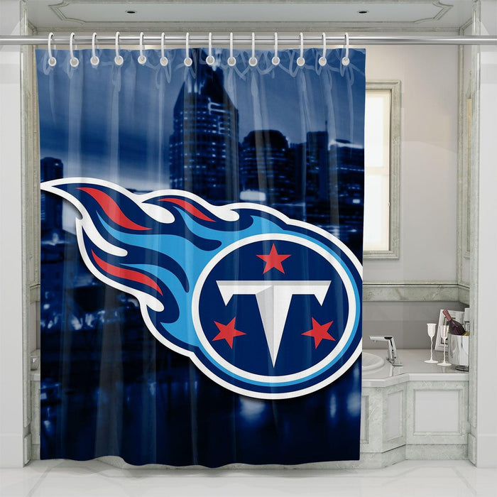 city of tennessee titans football shower curtains