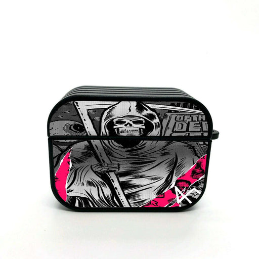 collage art thrasher airpods case