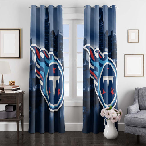 city of tennessee titans football window Curtain