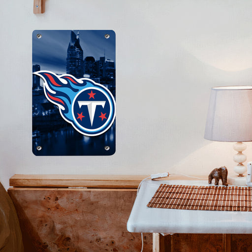 city of tennessee titans football Poster Metal print wall art