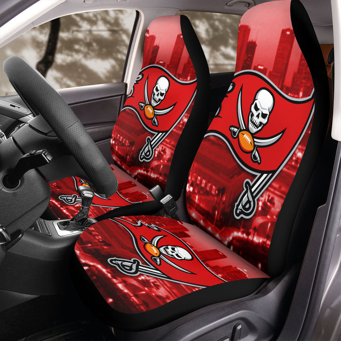 city red tampa bay buccaneers Car Seat Covers