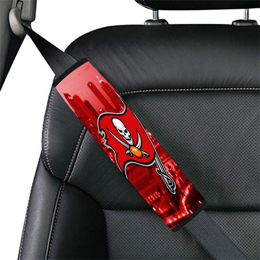 city red tampa bay buccaneers Car seat belt cover - Grovycase