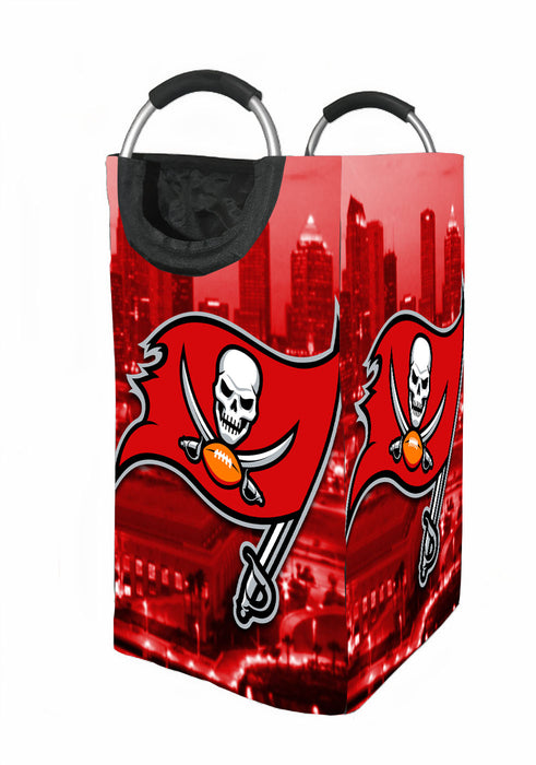 city red tampa bay buccaneers Laundry Hamper | Laundry Basket