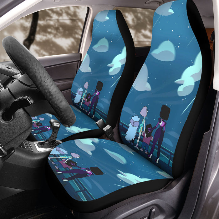 cloudy night steven universe Car Seat Covers