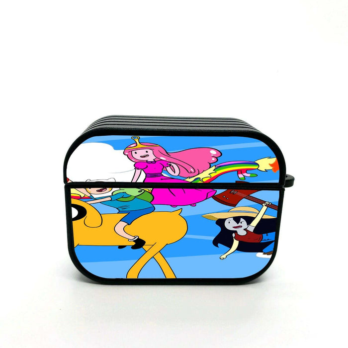 colorful adventure time airpods case