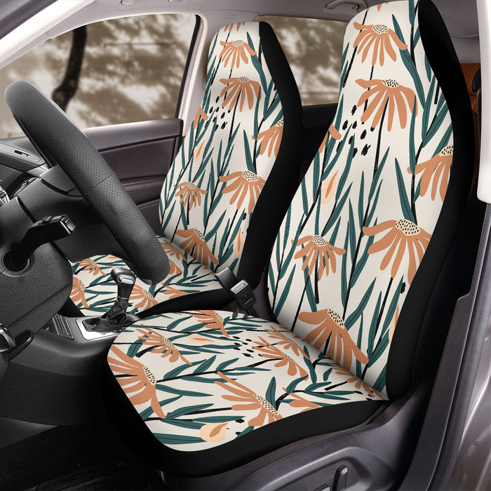 flower aesthetic Car Seat Covers