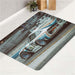 classic car racing in arena bath rugs