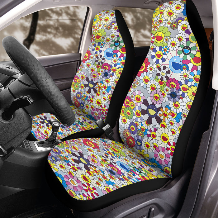 FLOWERS TAKASHI MURAKAMI Car Seat Covers