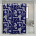 cowboys america team soldier shower curtains