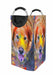 colorful dog Laundry Hamper | Laundry Basket