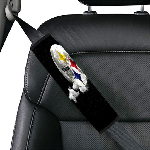 cloud moon star steelers football Car seat belt cover - Grovycase