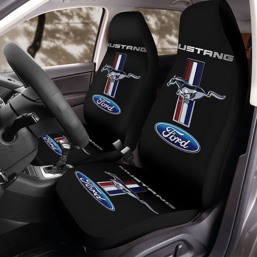 Ford mustang logo #1 Car Seat Covers