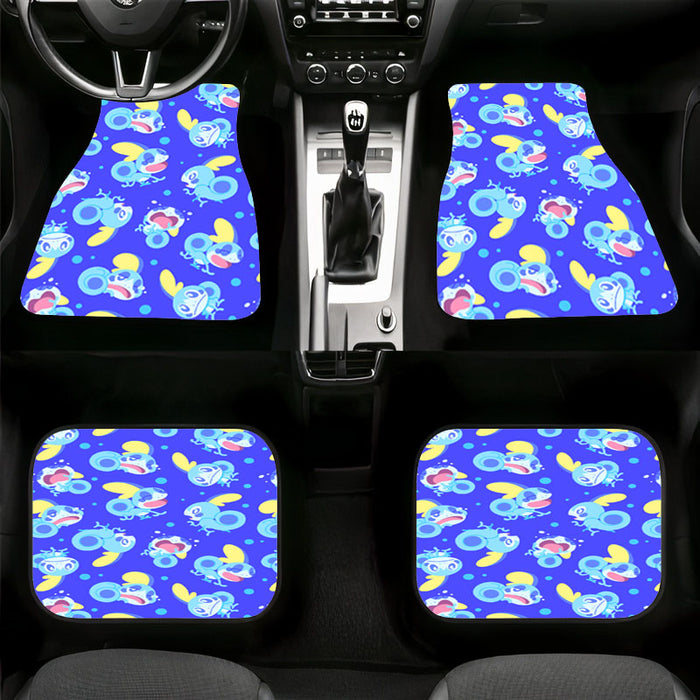 crying species blue pokemon Car floor mats Universal fit