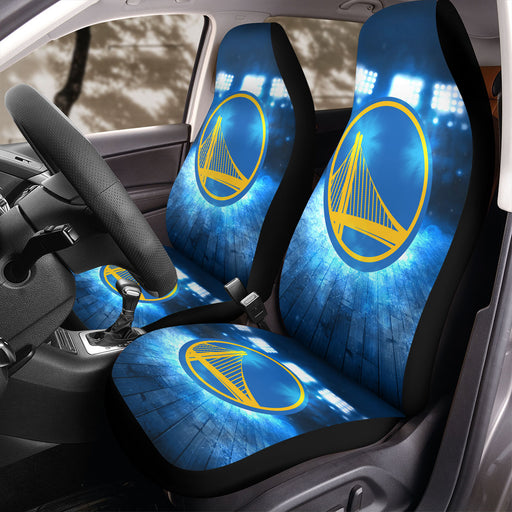 coldest logo golden state warriors Car Seat Covers