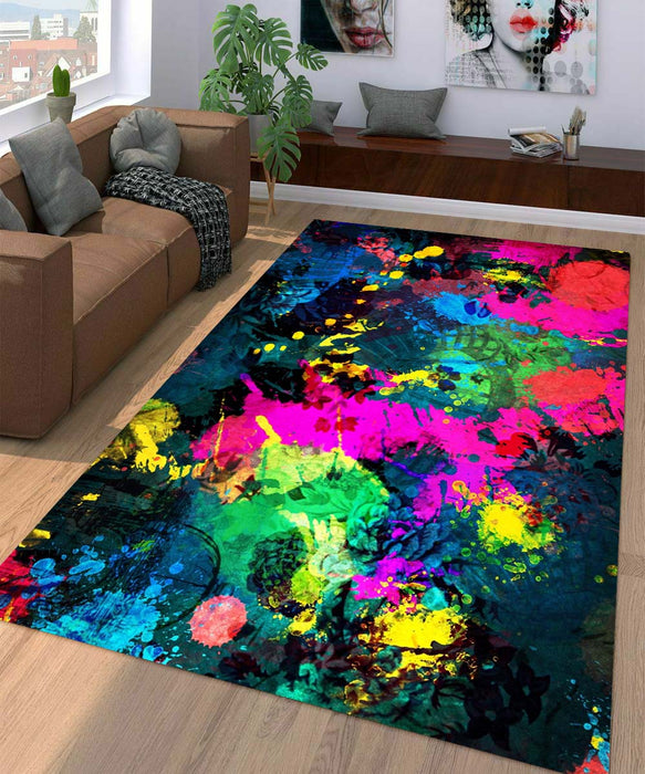 colorful spark Living room carpet rugs