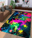 colorful spark Living room carpet rugs