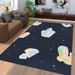 crystal pattern gravity falls Living room carpet rugs