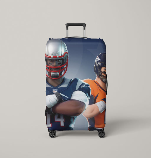 collaboration fortnite and nfl Luggage Covers | Suitcase
