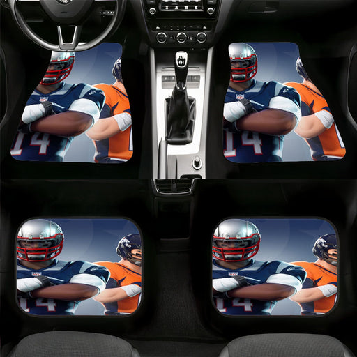 collaboration fortnite and nfl Car floor mats Universal fit