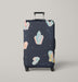 crystal pattern gravity falls Luggage Cover | suitcase