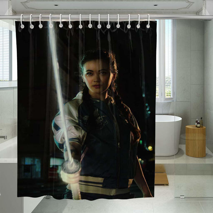 comic superman shower curtains