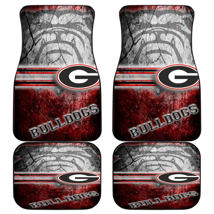 Georgia Bulldogs 2 Car floor mats Universal fit